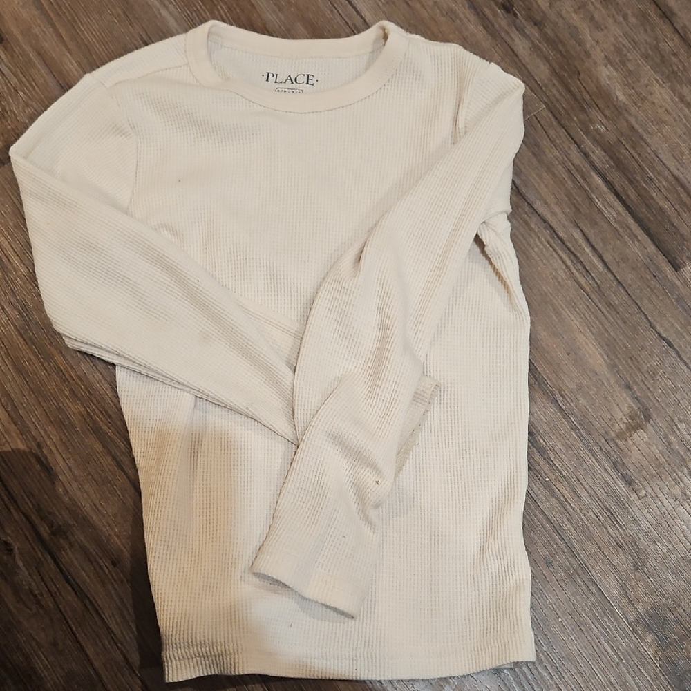 Good Condition Size Small 5/6 Children's PlaceThermal Top Cream
